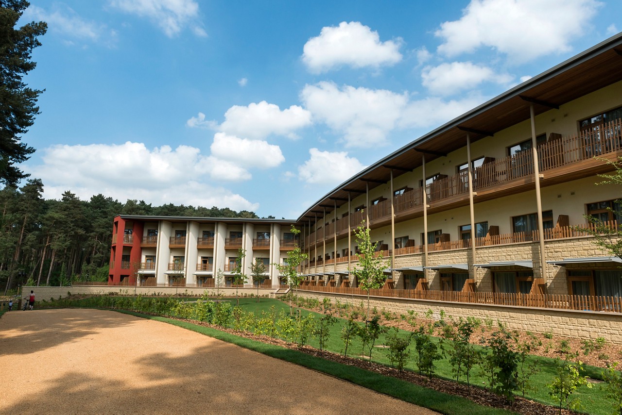 Forest hotel and apartments.