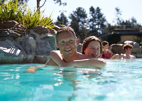 Children in the Subtropical Swimming Paradise.