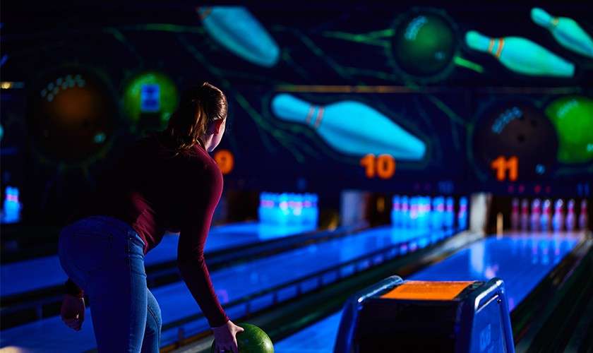 Adult bowling.