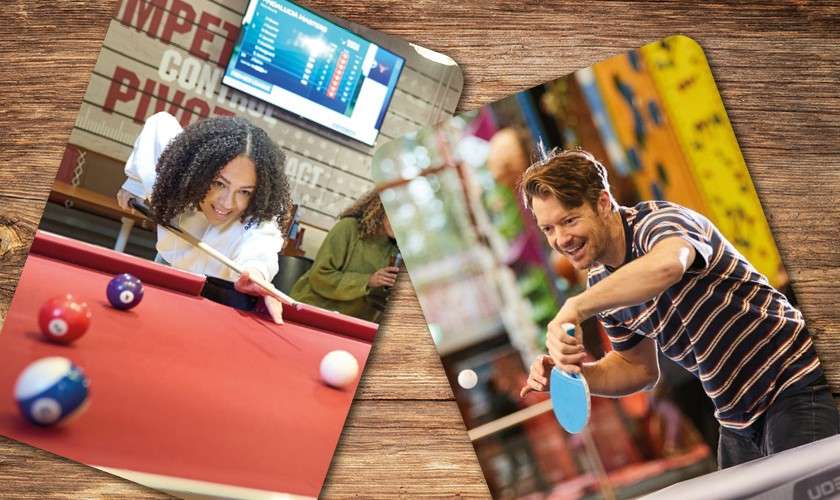 BUNDLE - POOL AND TABLE TENNIS POD