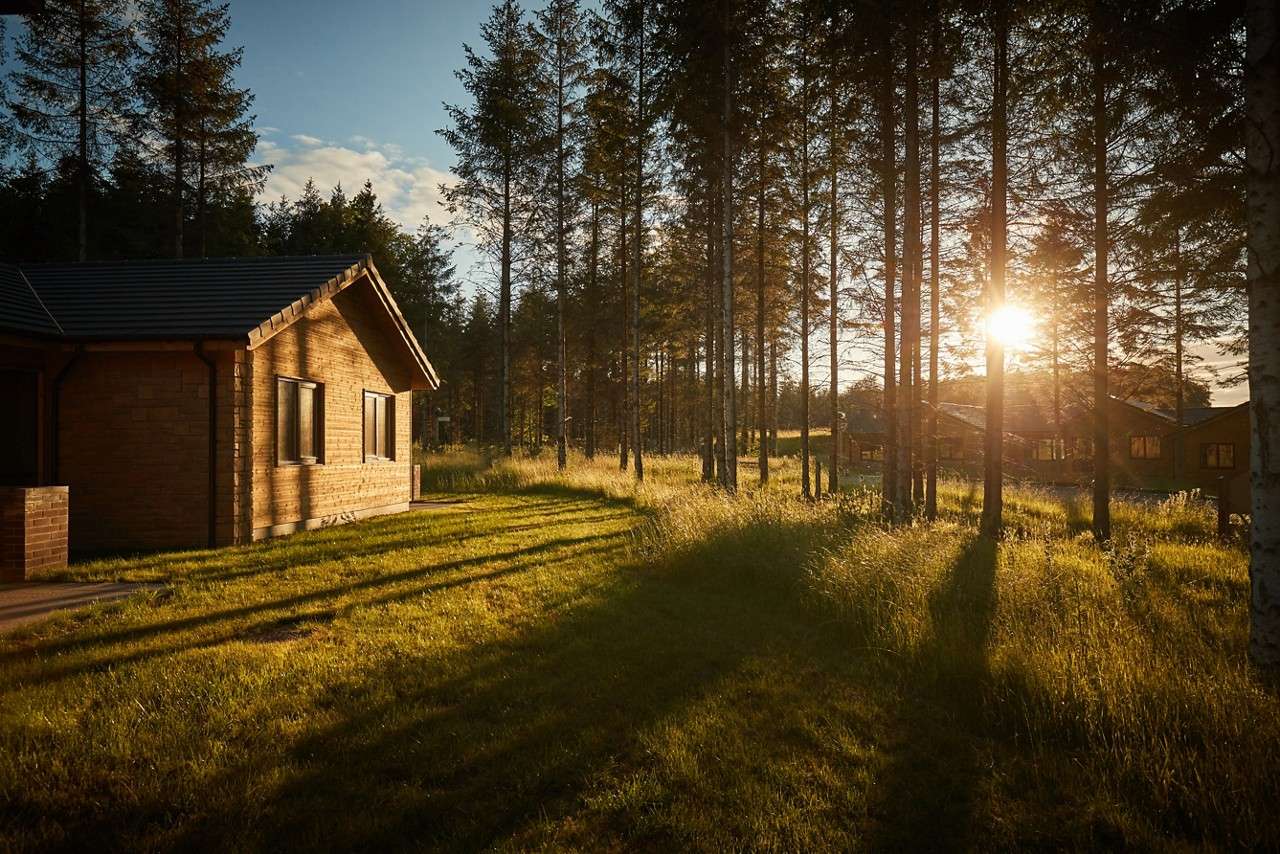 lodge exterior at longford in the forest 