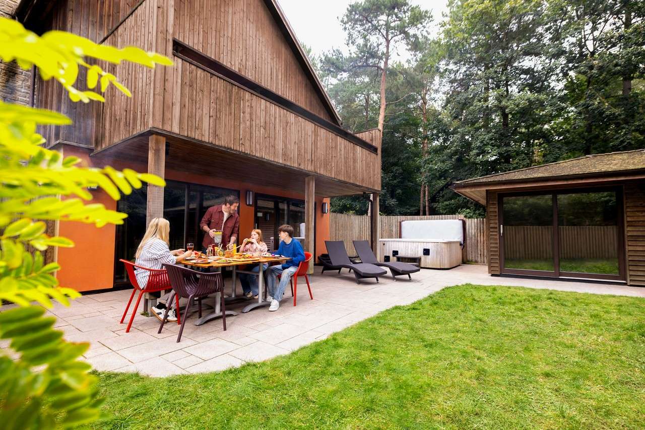 Barbecue outsite your lodge