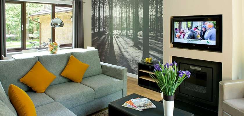 Woodland living room