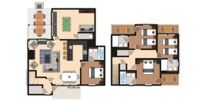 4 bedroom Executive Lodge Center Parcs