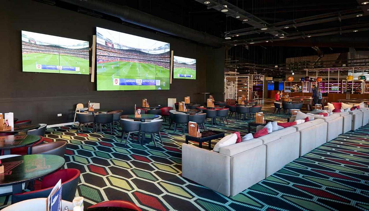 Sports Café interior