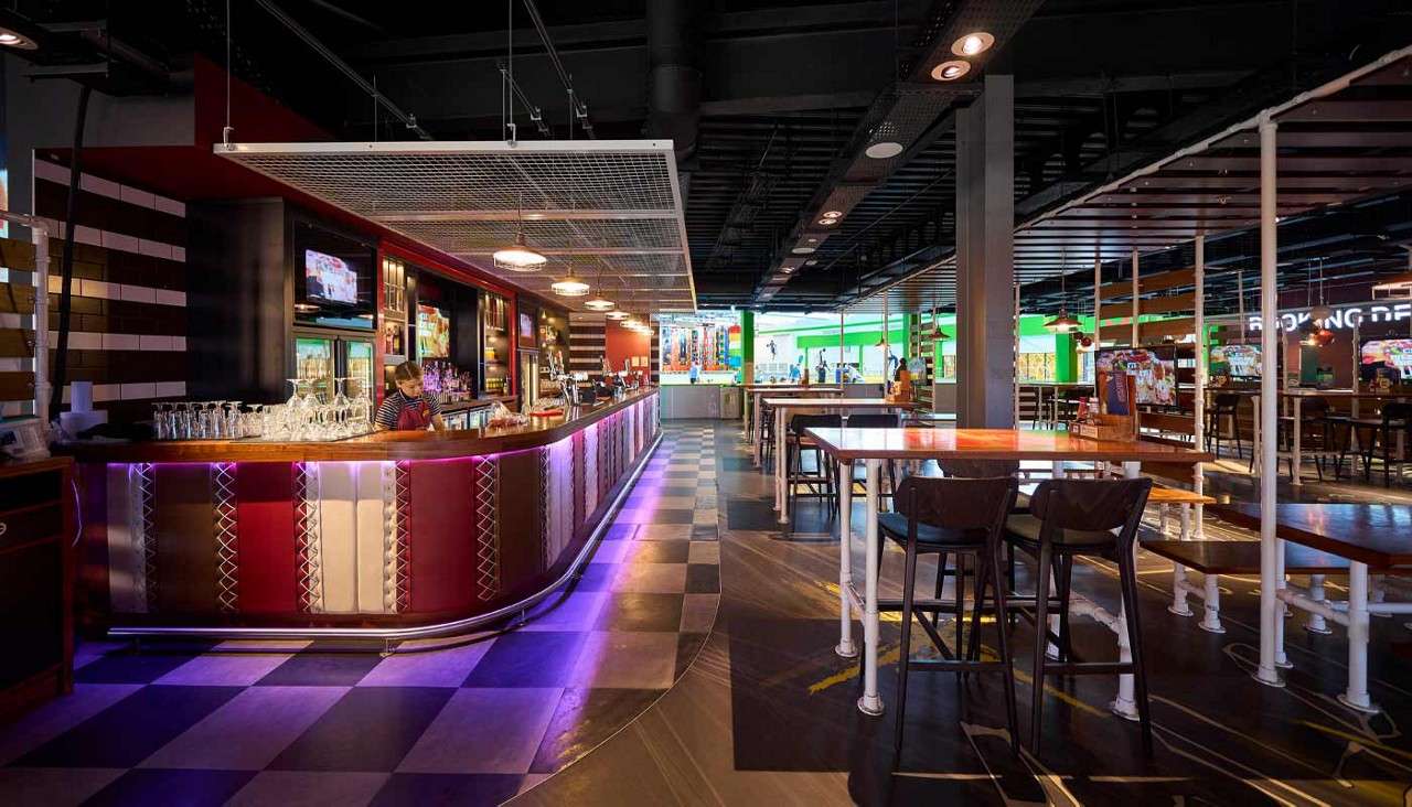 Sports Café interior