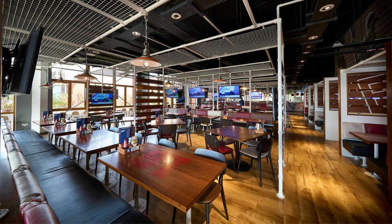 Sports Café interior
