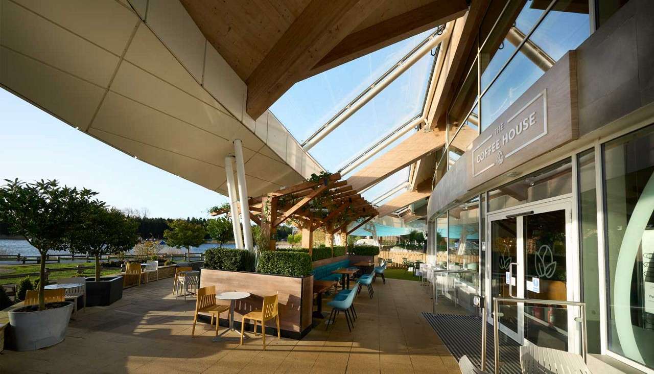The Coffee House outdoor area