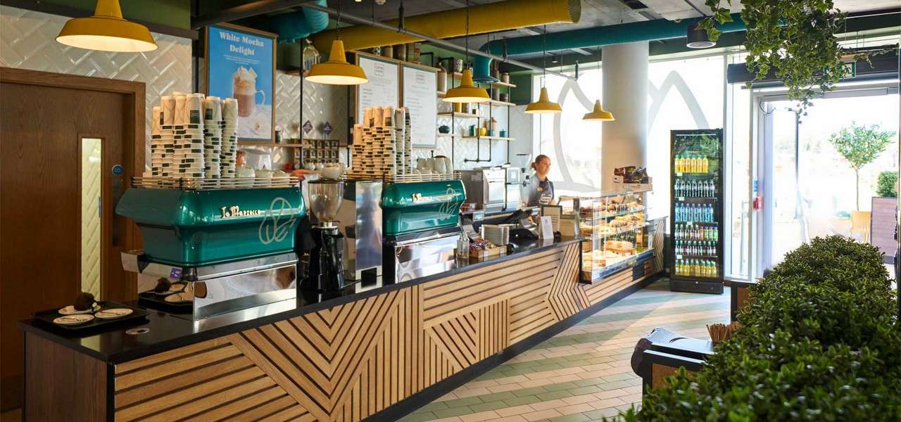 The Coffee House counter 