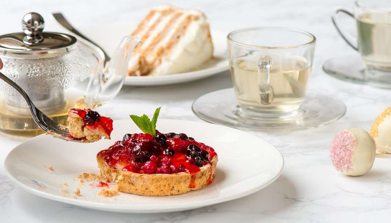 A selection of sweet treats available in the Vitalé Café Bar