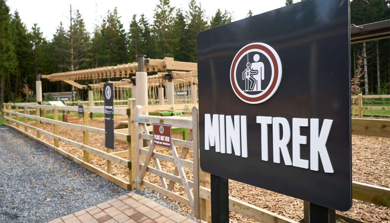 Mini Trek course entrance