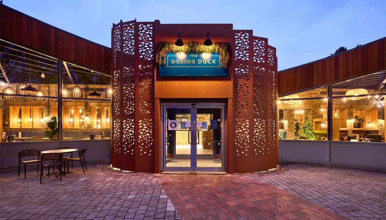 Exterior of The Dozing Duck