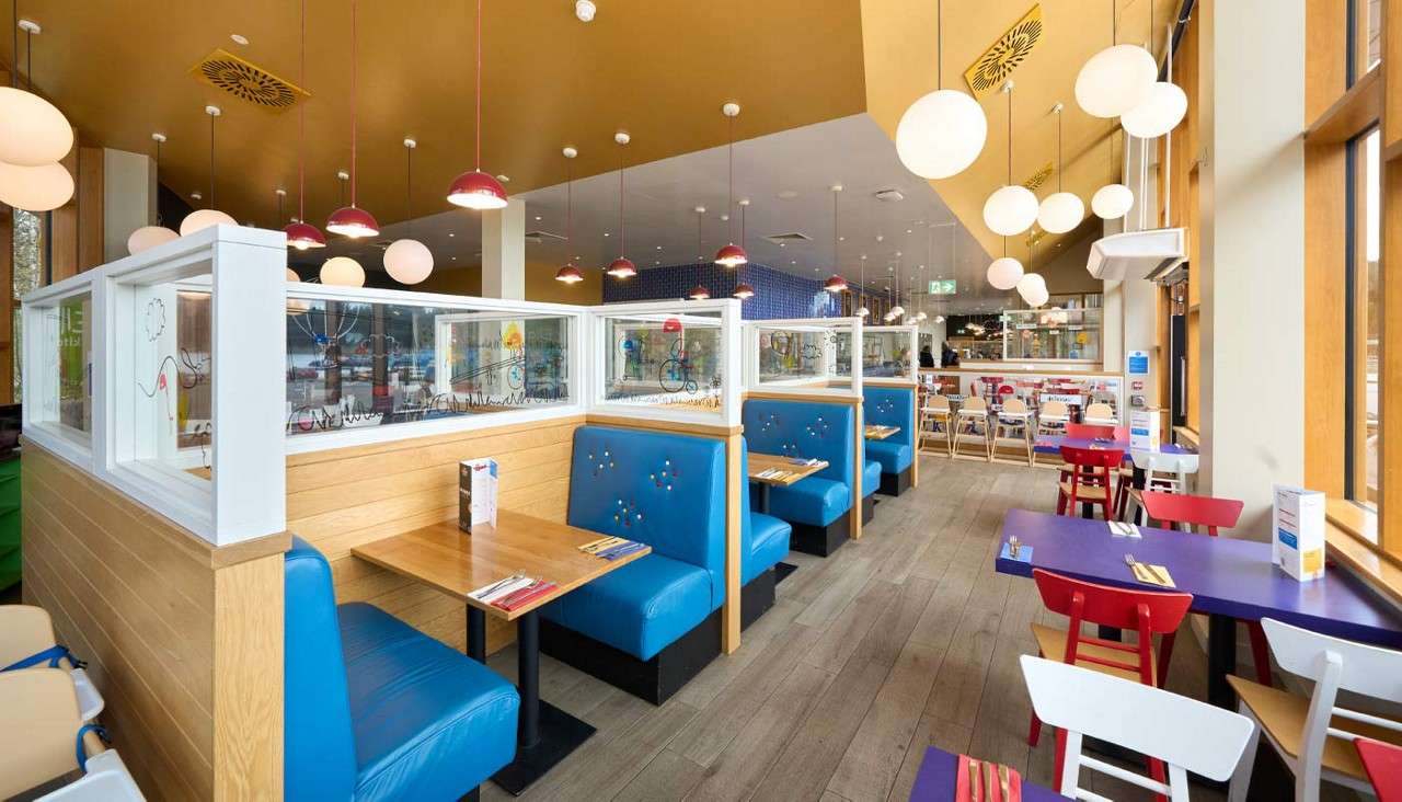 Interior of The Pancake House