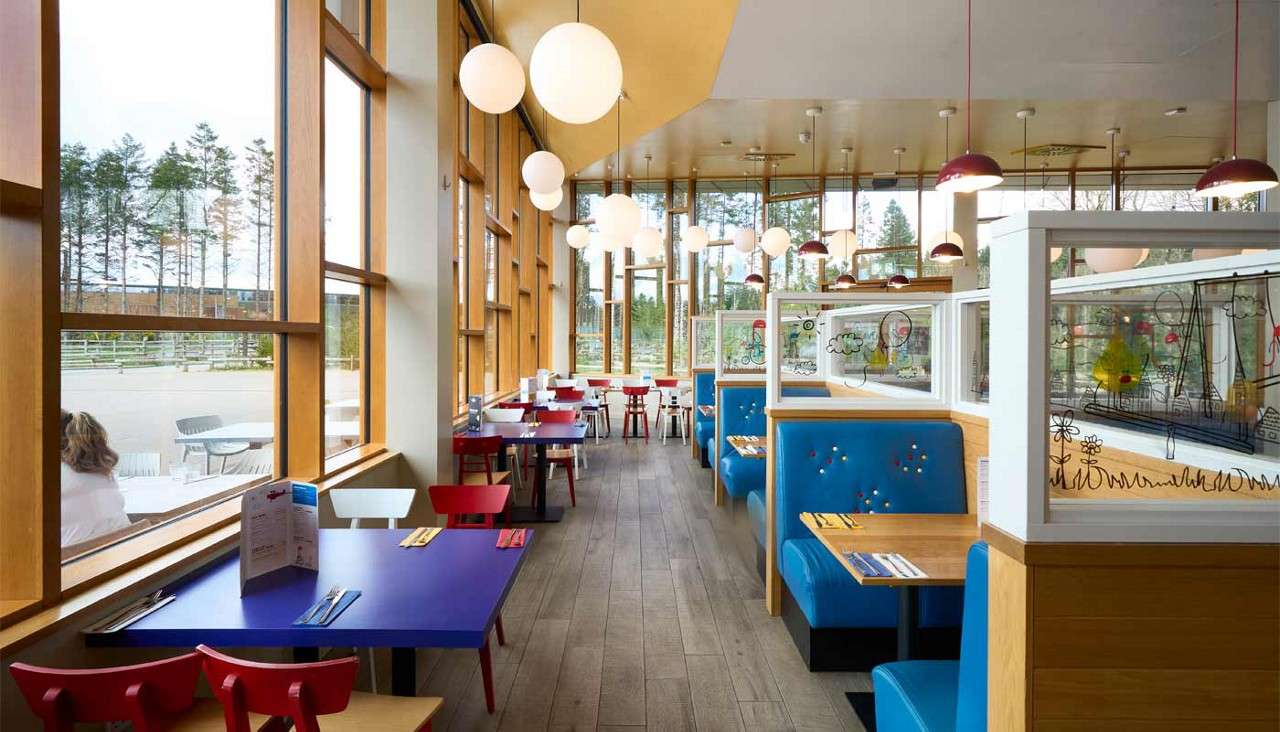 Interior of The Pancake House