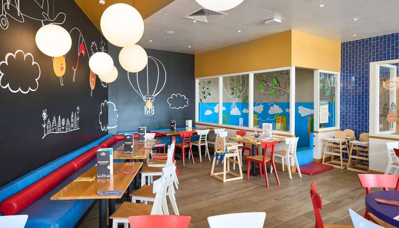 Play area in The Pancake House