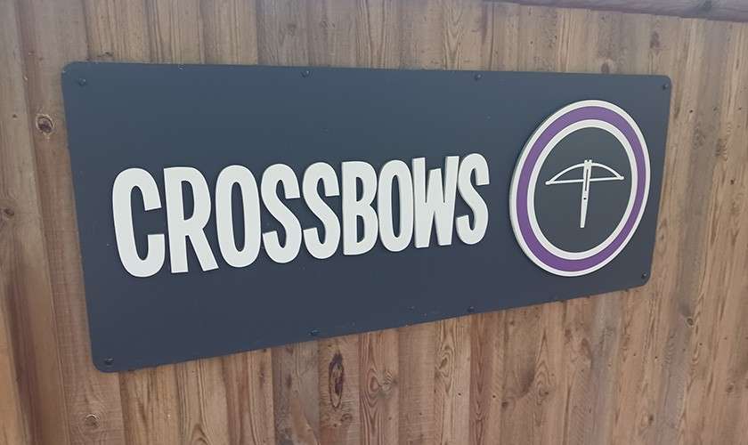 Crossbows sign