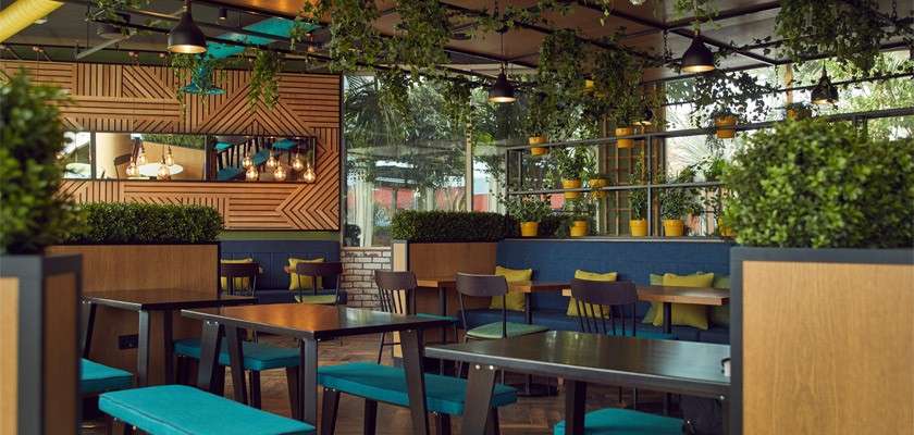 Interior of the Coffee House at Longford Forest