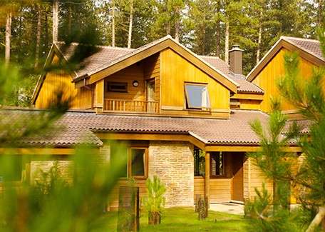 Two-storey Executive Lodge in the forest