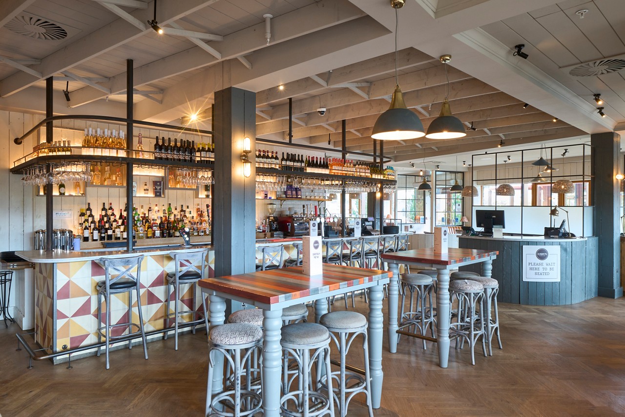 Interior of Cara's Kitchen Restaurant