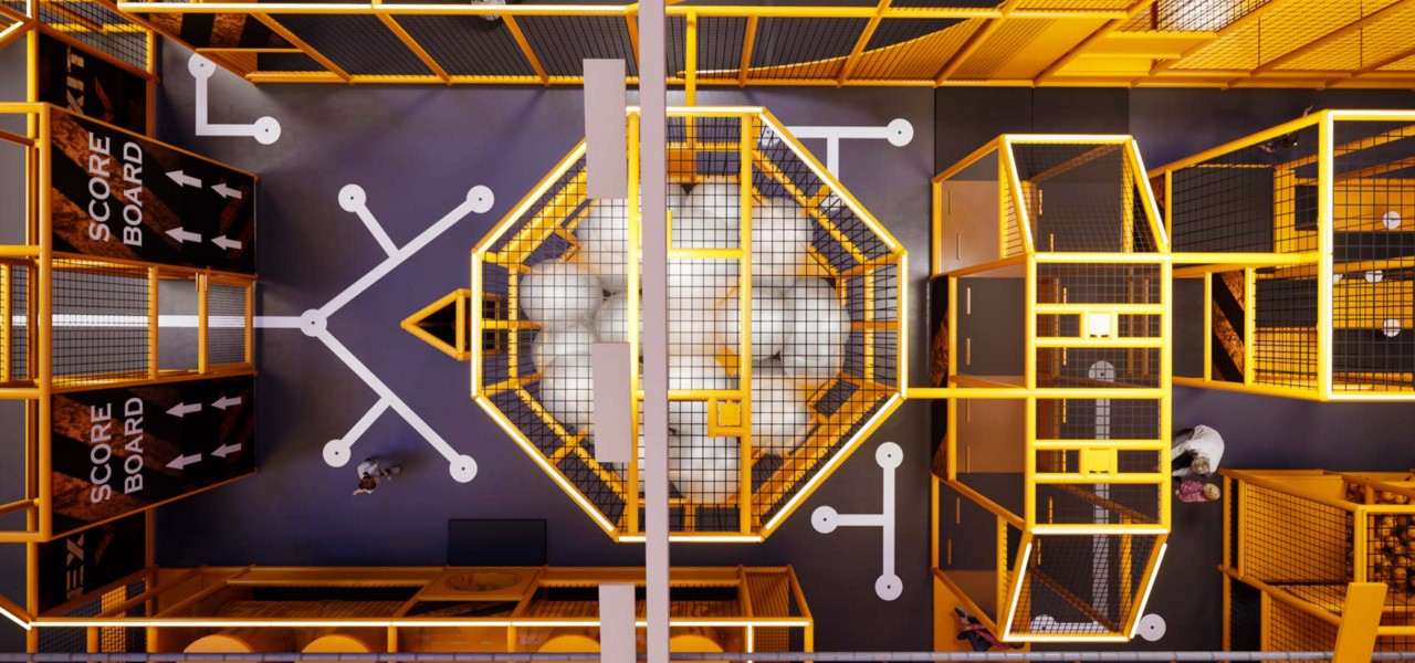 A birds eye view of the TAG Challenge Arena